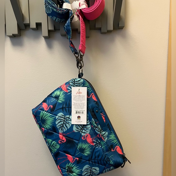 lug Handbags - lug “Flare” crossbody bag in Flamingo Blue